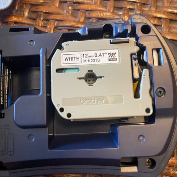 BROTHER P-TOUCH PT-70 Silver Label Maker TESTED - Picture 9 of 12